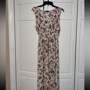 Floral maxi dress